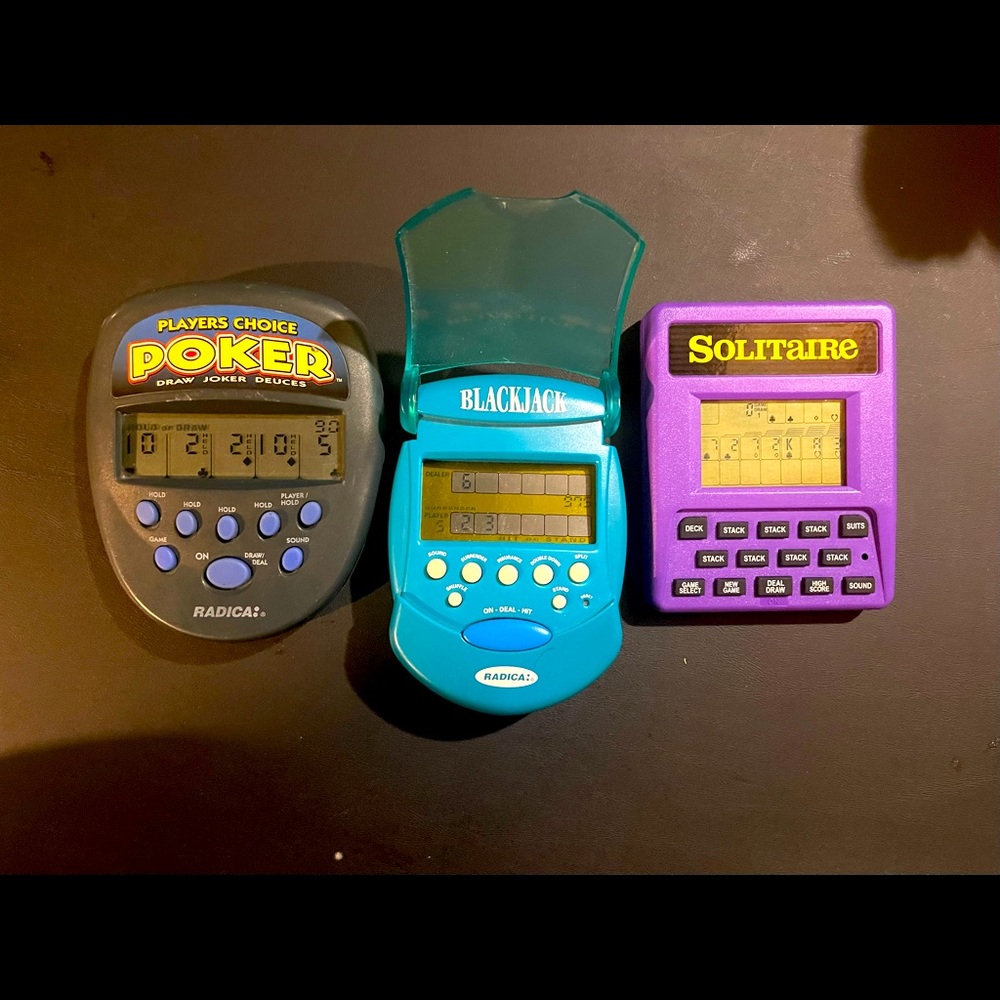 Handheld Electronic card games